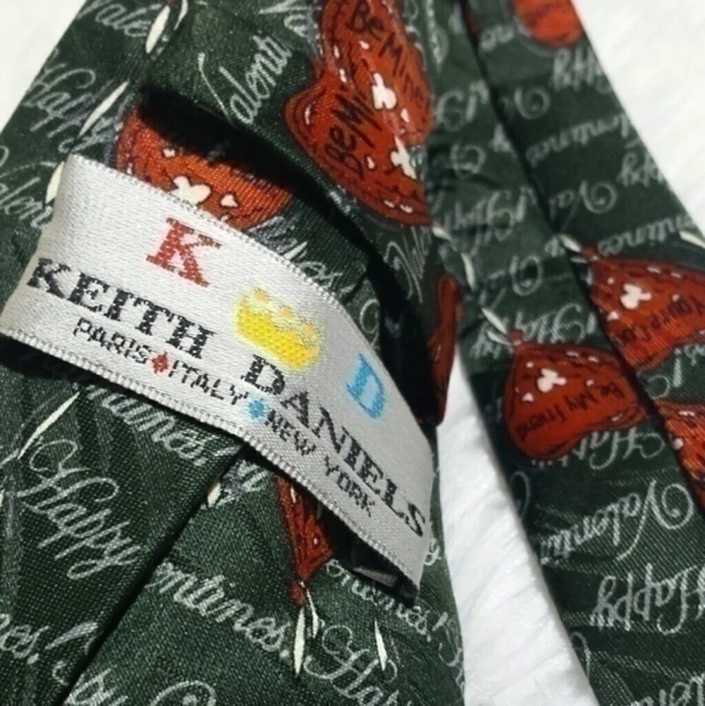 Vintage Keith Daniels Happy Valentine's Day Tie